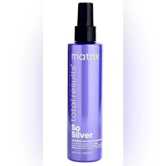 matrix Other - Matrix all in on toning leave in spray So Silver color neutralizing spray.